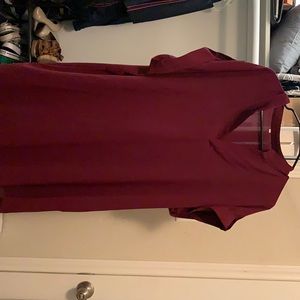 Maroon dress